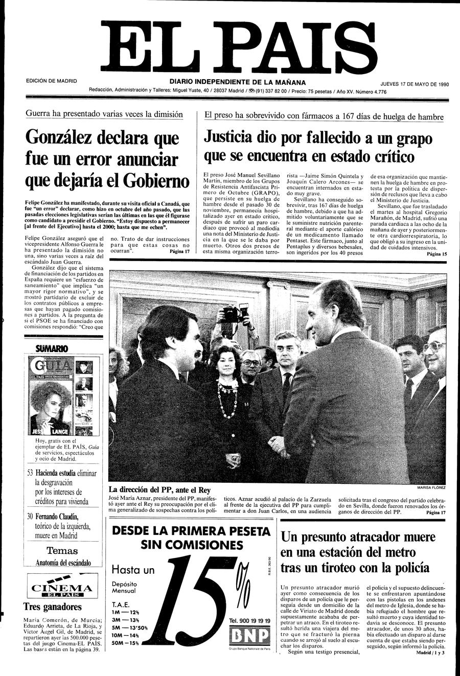 17 de Mayo de 1990