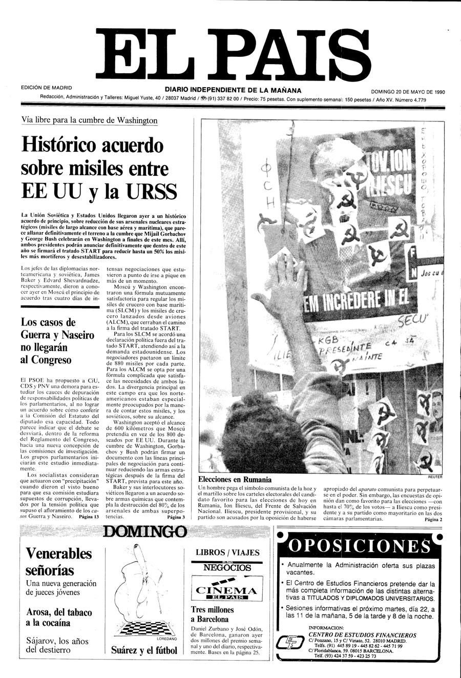 20 de Mayo de 1990