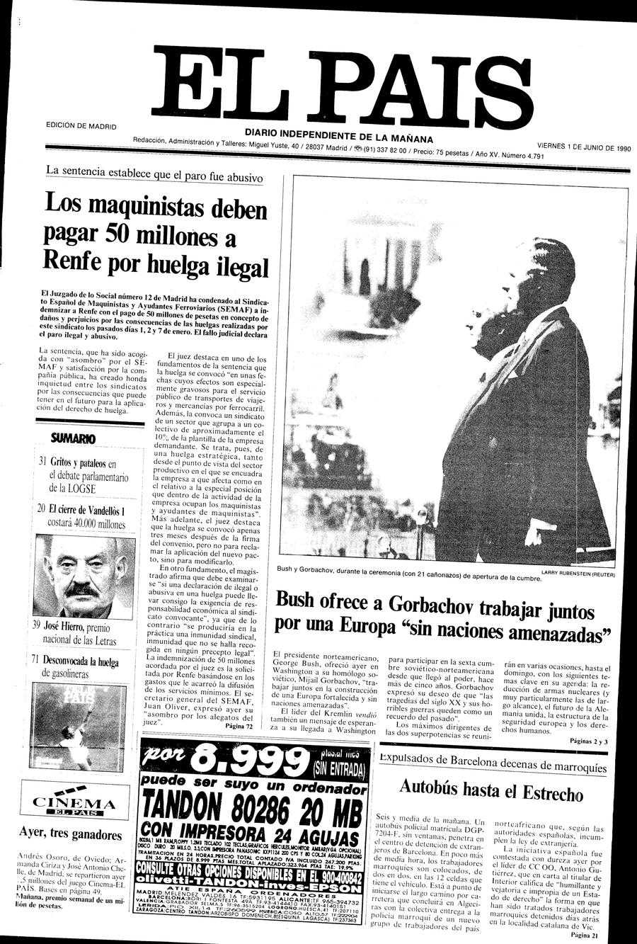1 de Junio de 1990