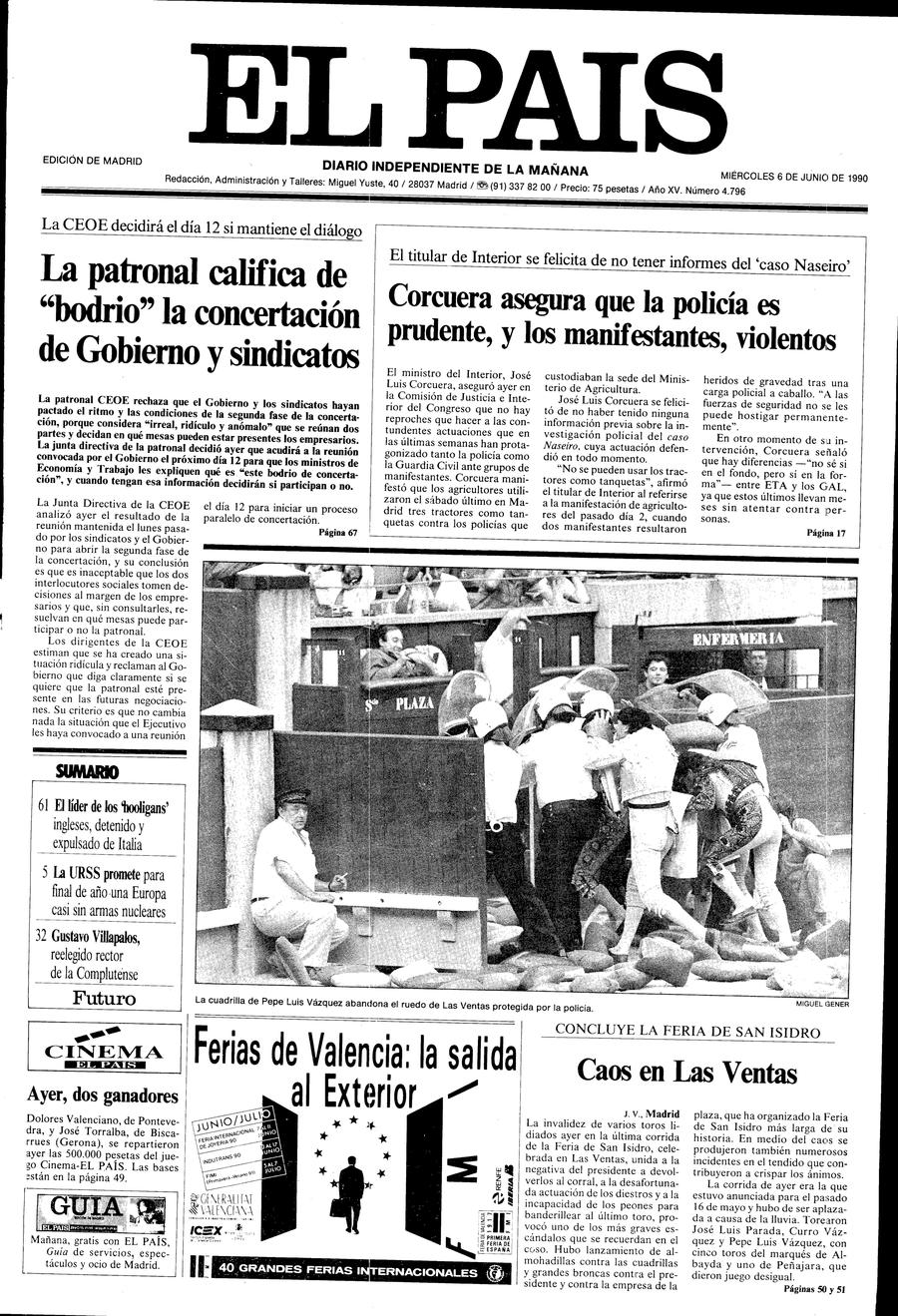 6 de Junio de 1990