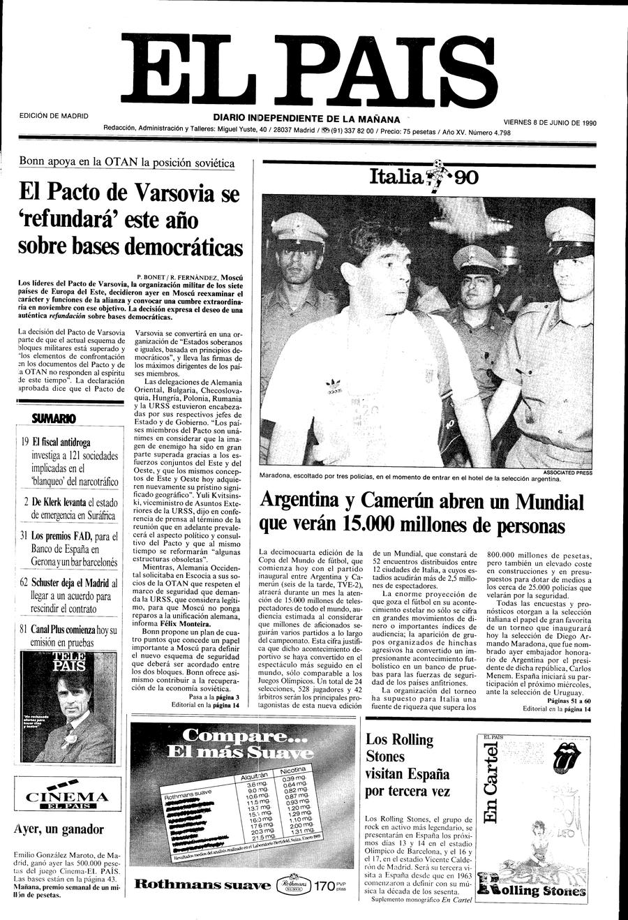 8 de Junio de 1990