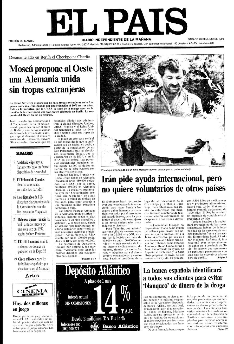 23 de Junio de 1990