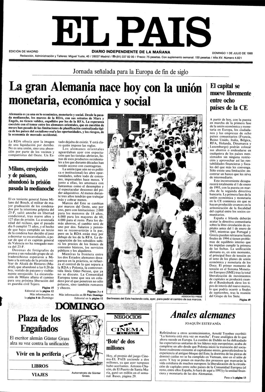 1 de Julio de 1990