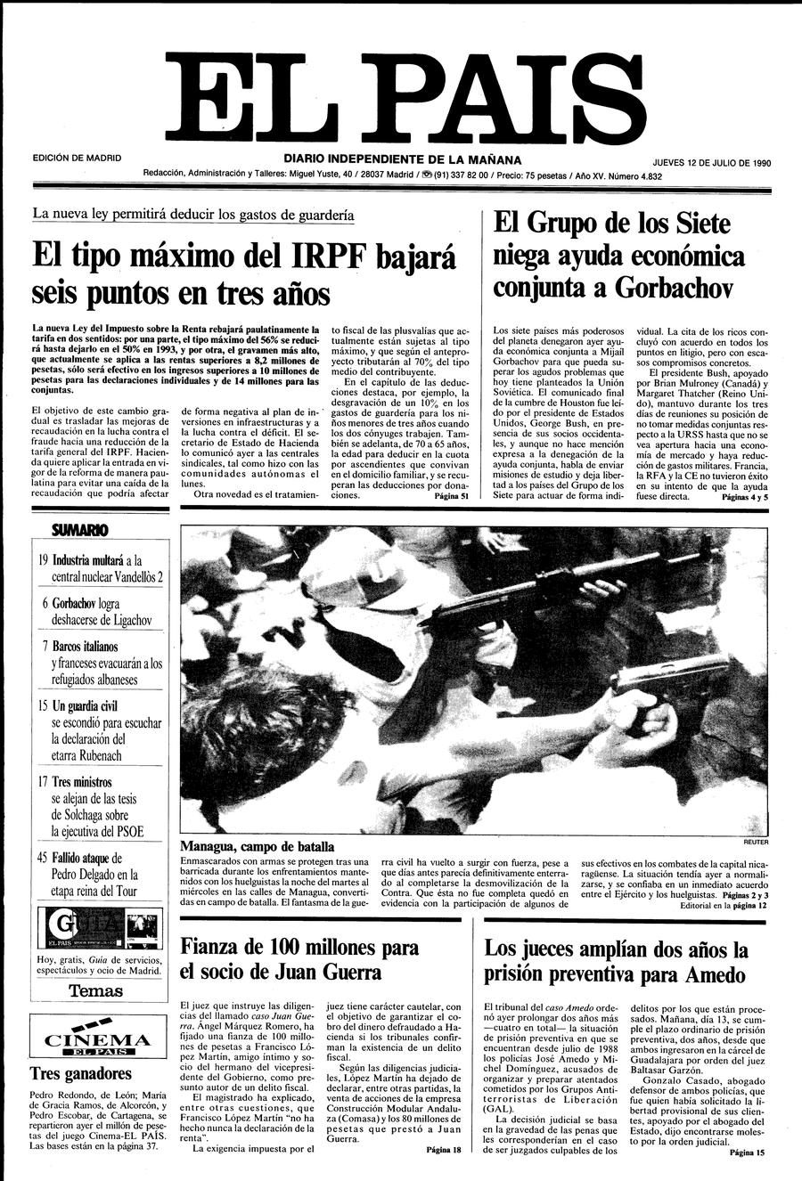 12 de Julio de 1990
