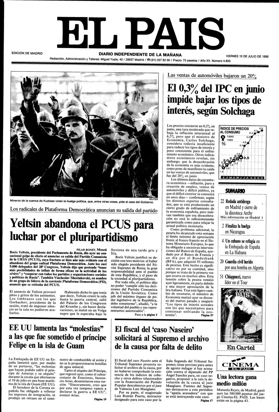 13 de Julio de 1990