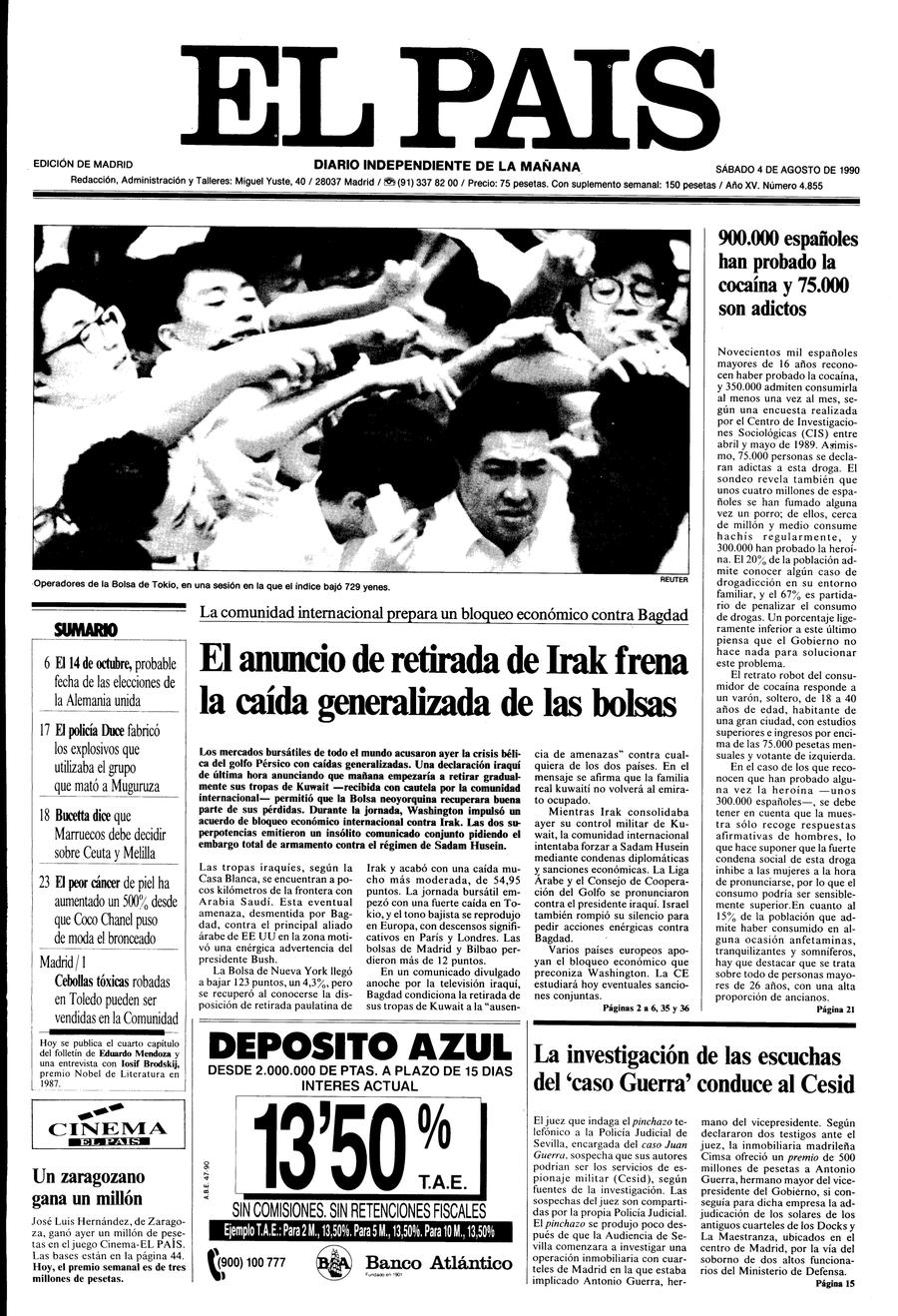 4 de Agosto de 1990