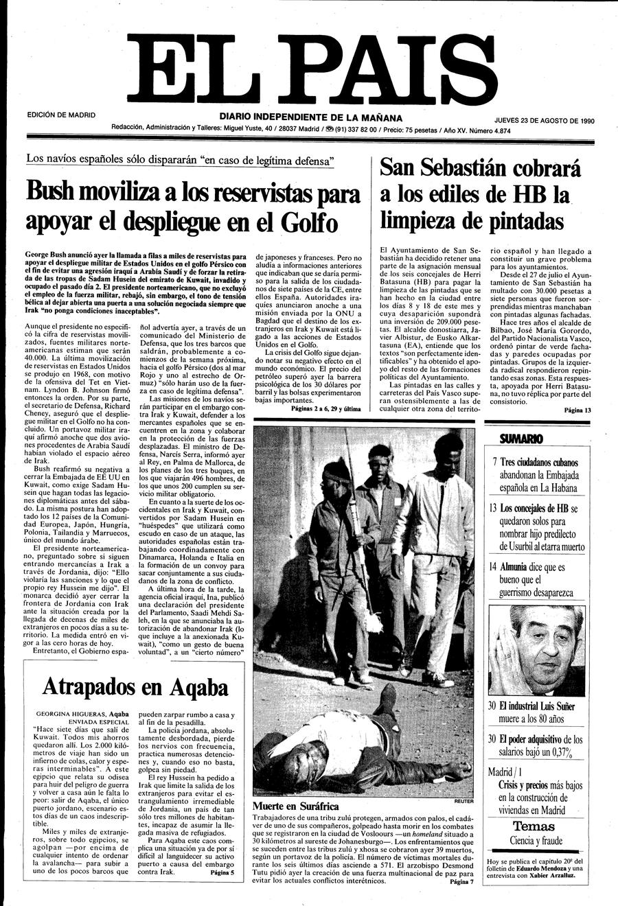 23 de Agosto de 1990