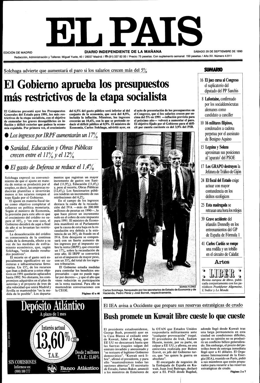 29 de Septiembre de 1990