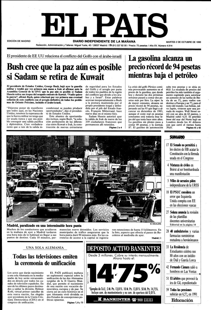 2 de Octubre de 1990