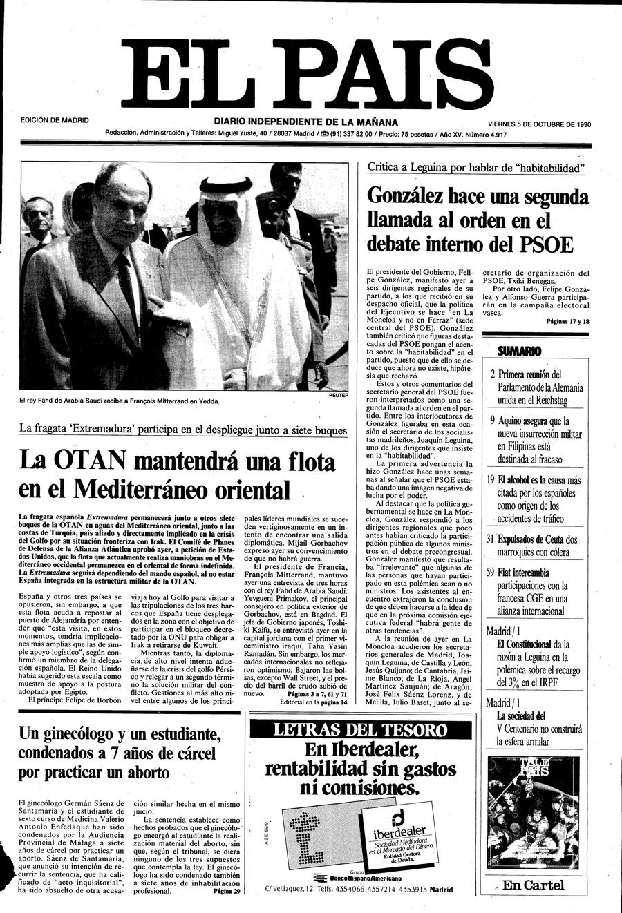 5 de Octubre de 1990