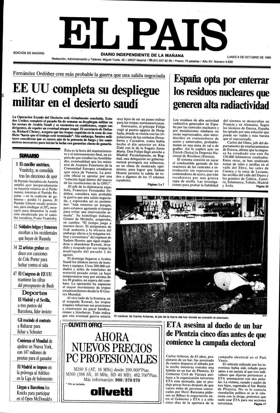 8 de Octubre de 1990