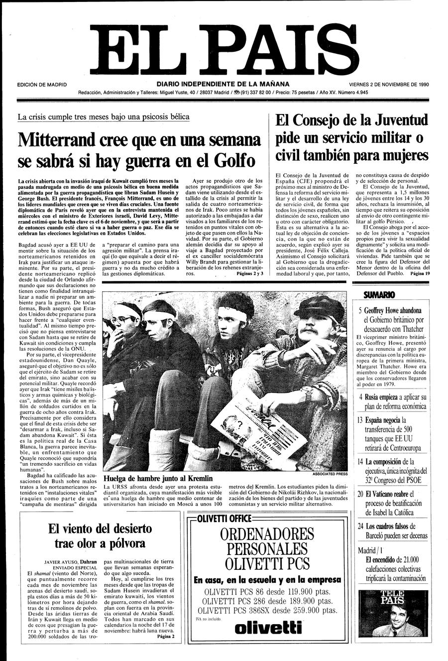 2 de Noviembre de 1990