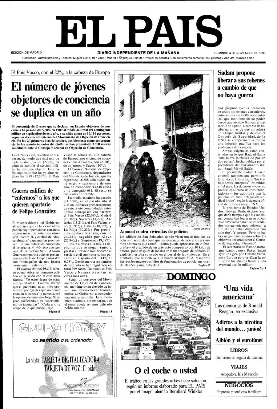 4 de Noviembre de 1990