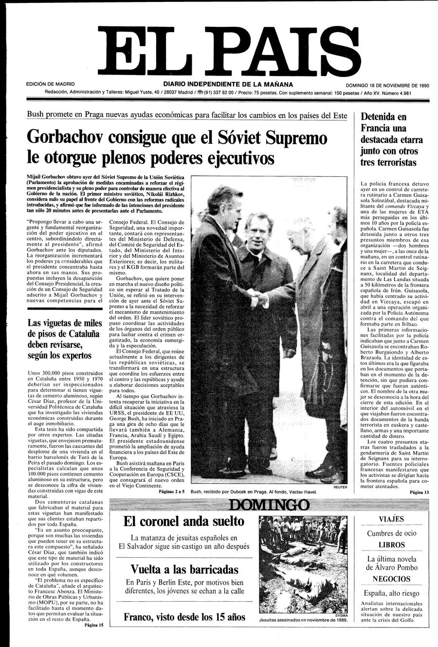 18 de Noviembre de 1990