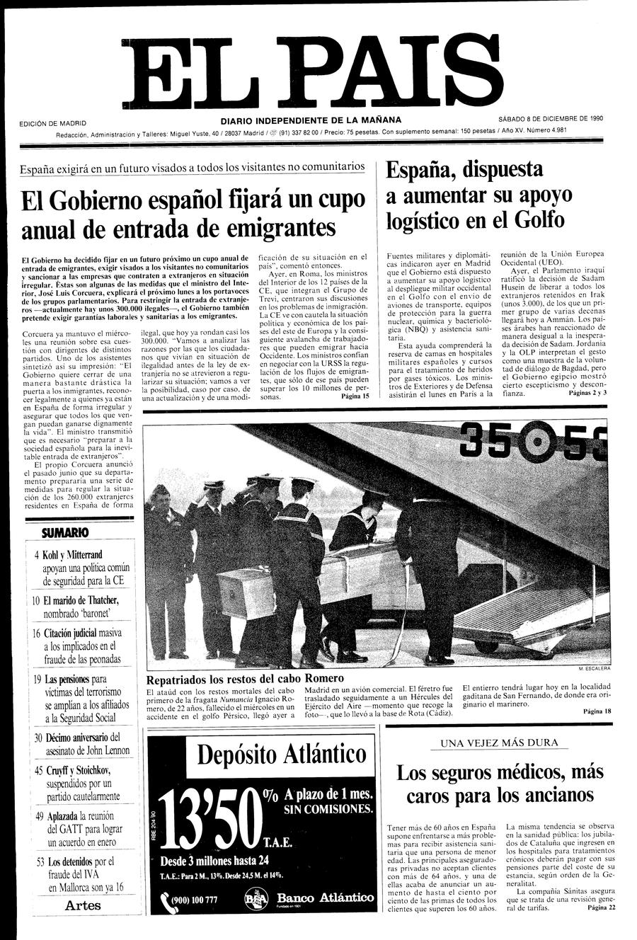 8 de Diciembre de 1990