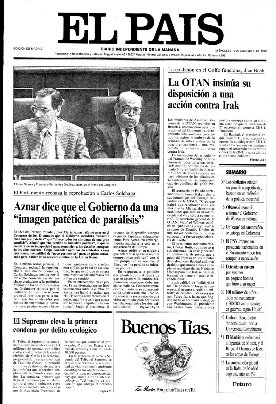 19 de Diciembre de 1990
