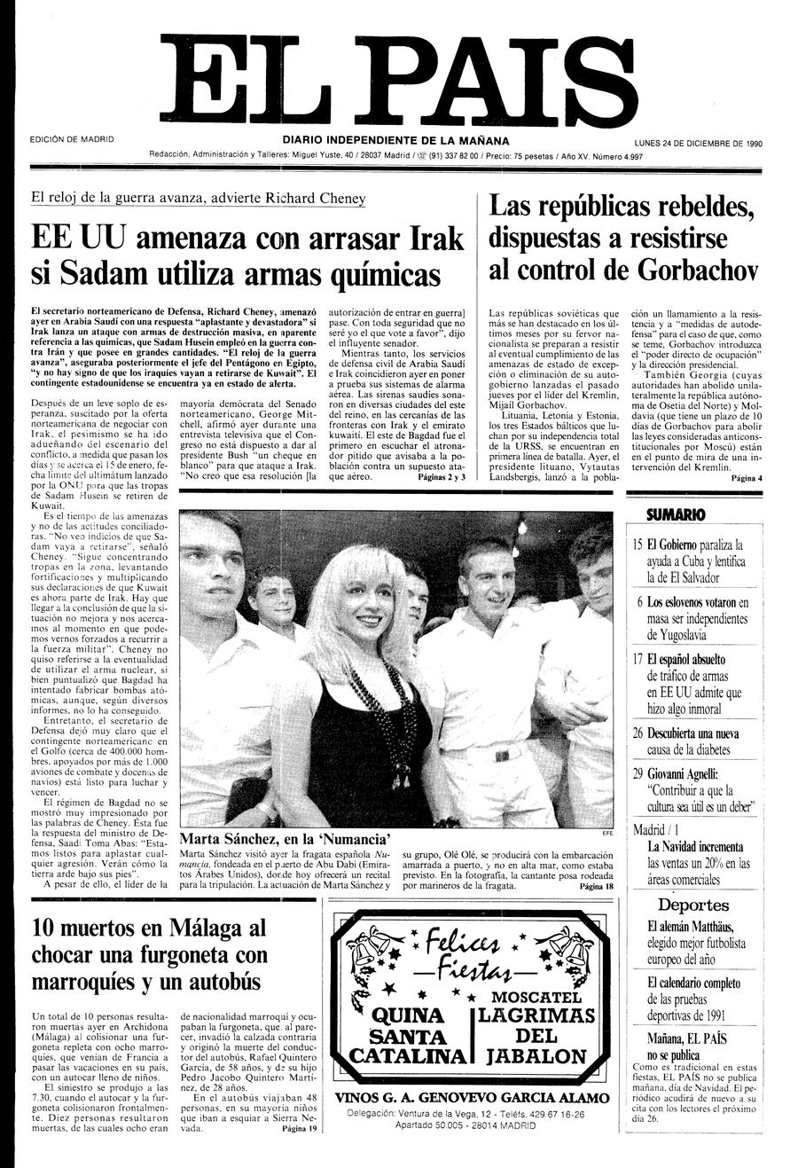 24 de Diciembre de 1990