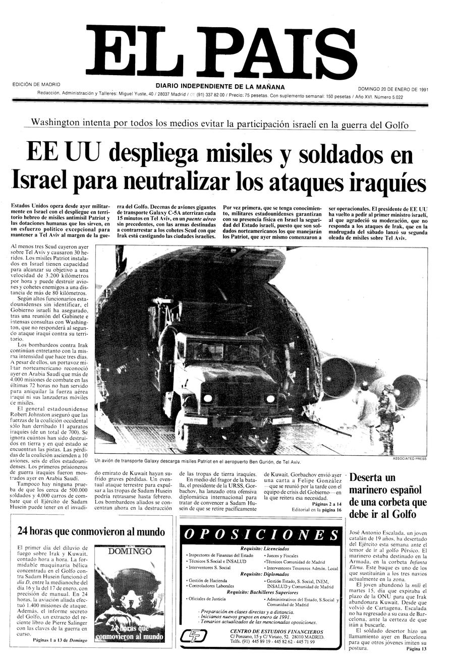 20 enero 1991