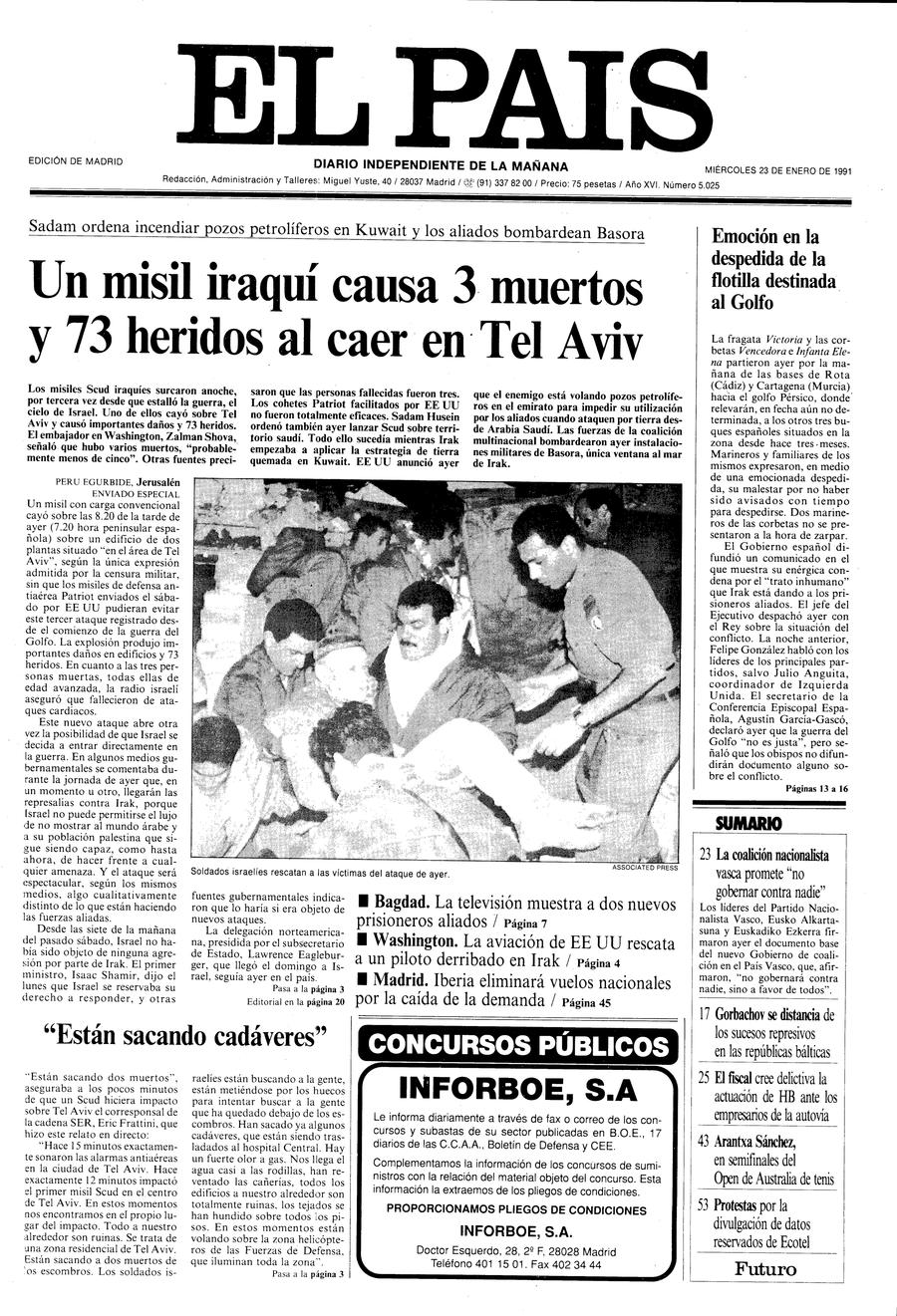 23 enero 1991