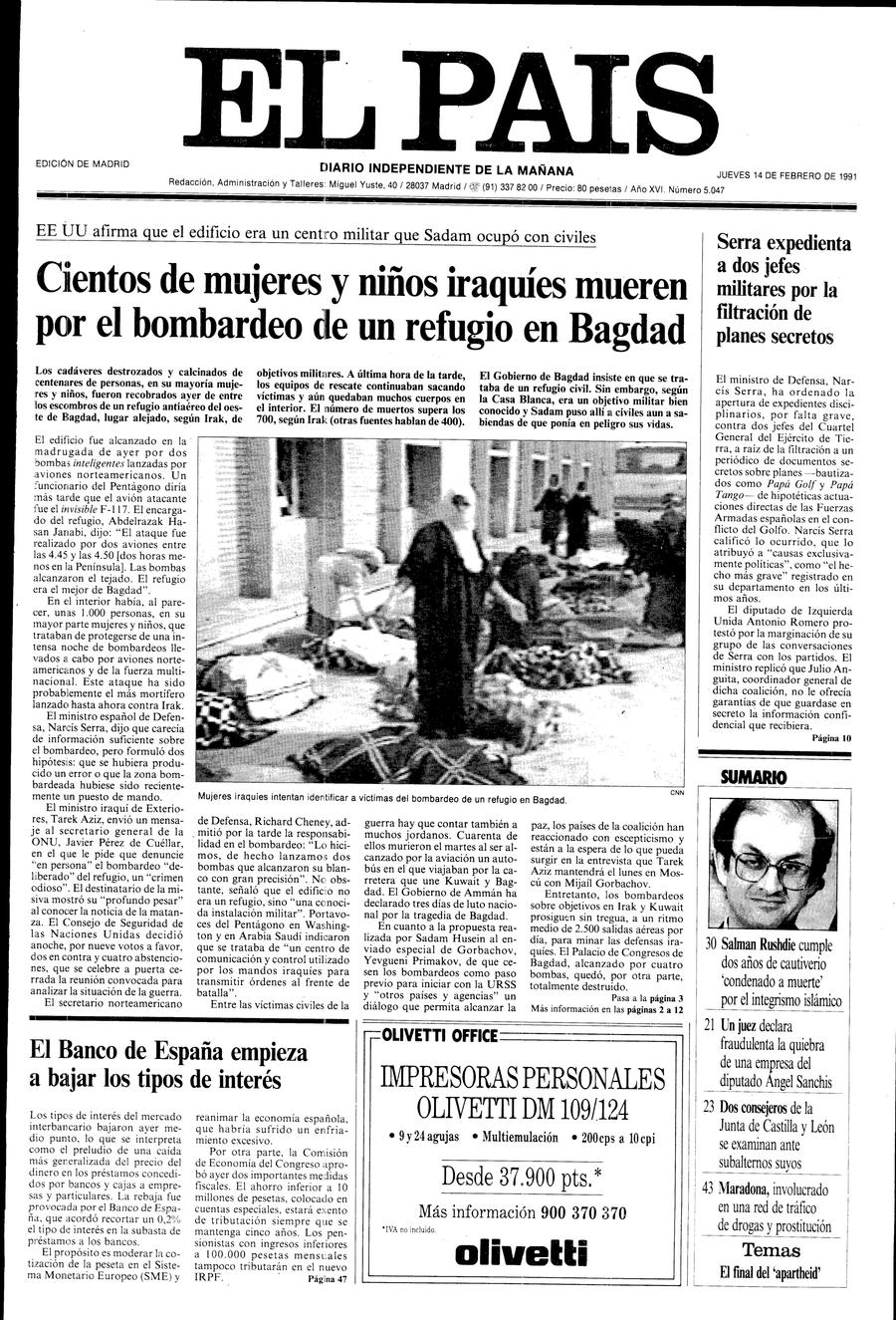14 febrero 1991