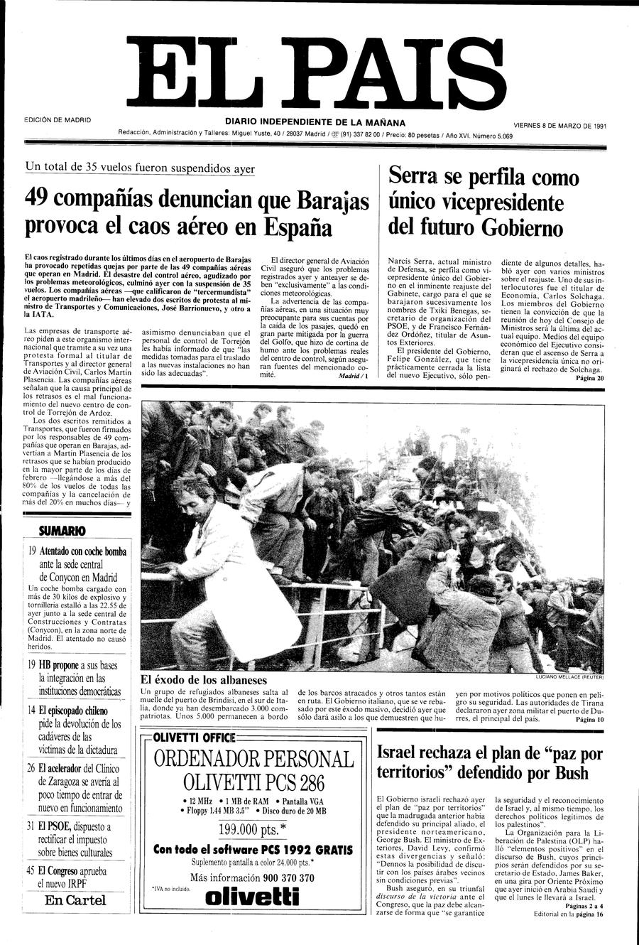 8 de Marzo de 1991