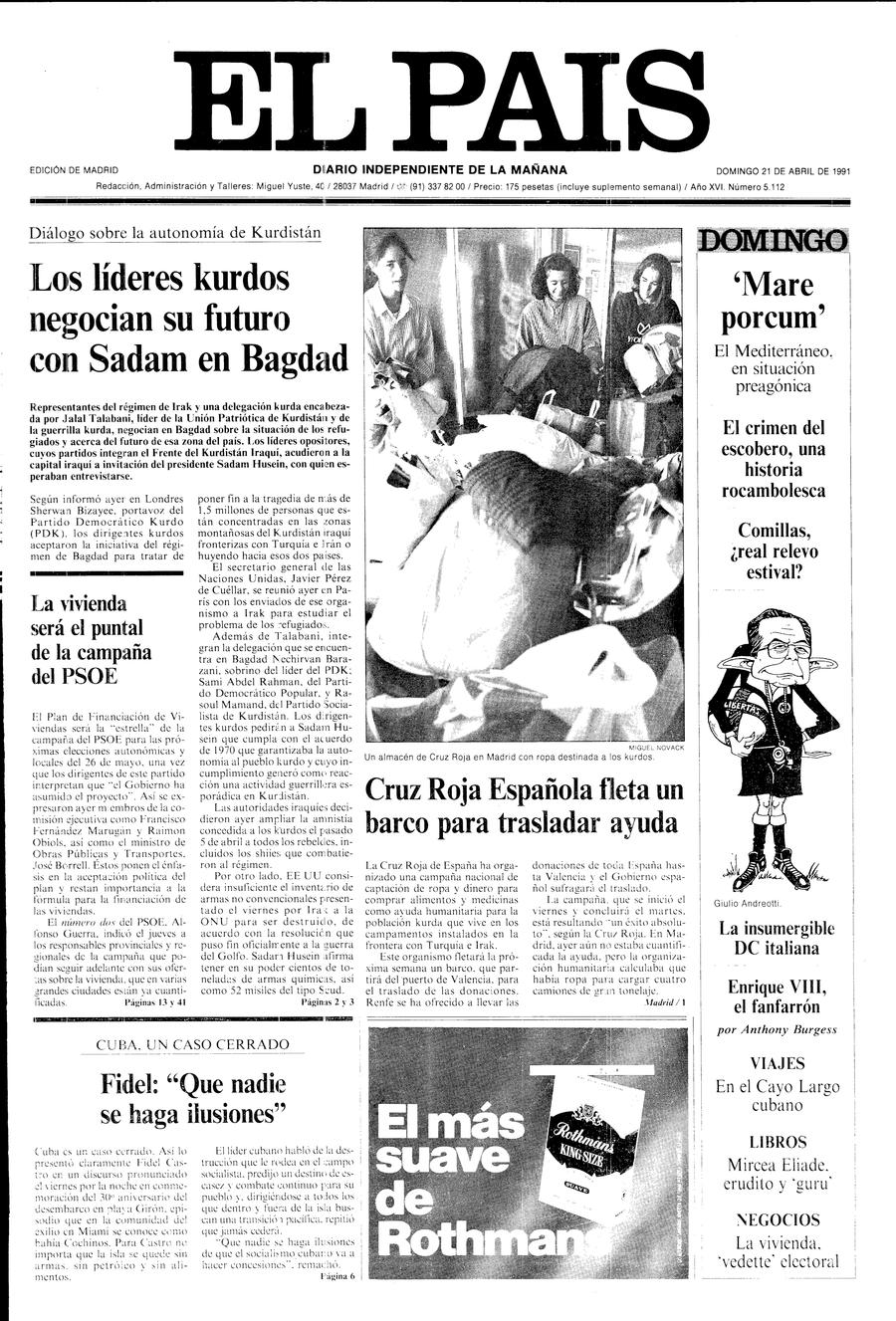 21 de Abril de 1991