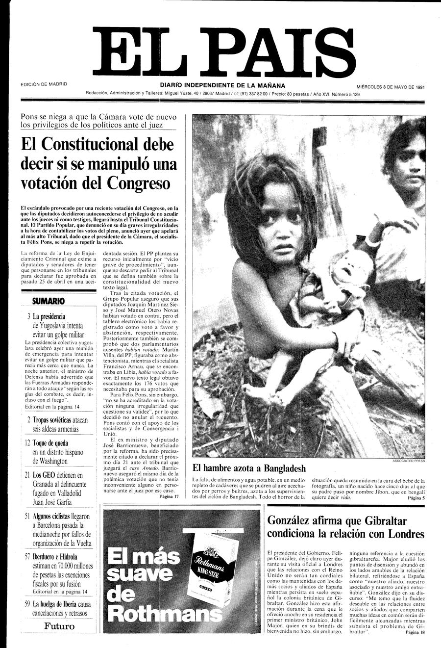 8 de Mayo de 1991