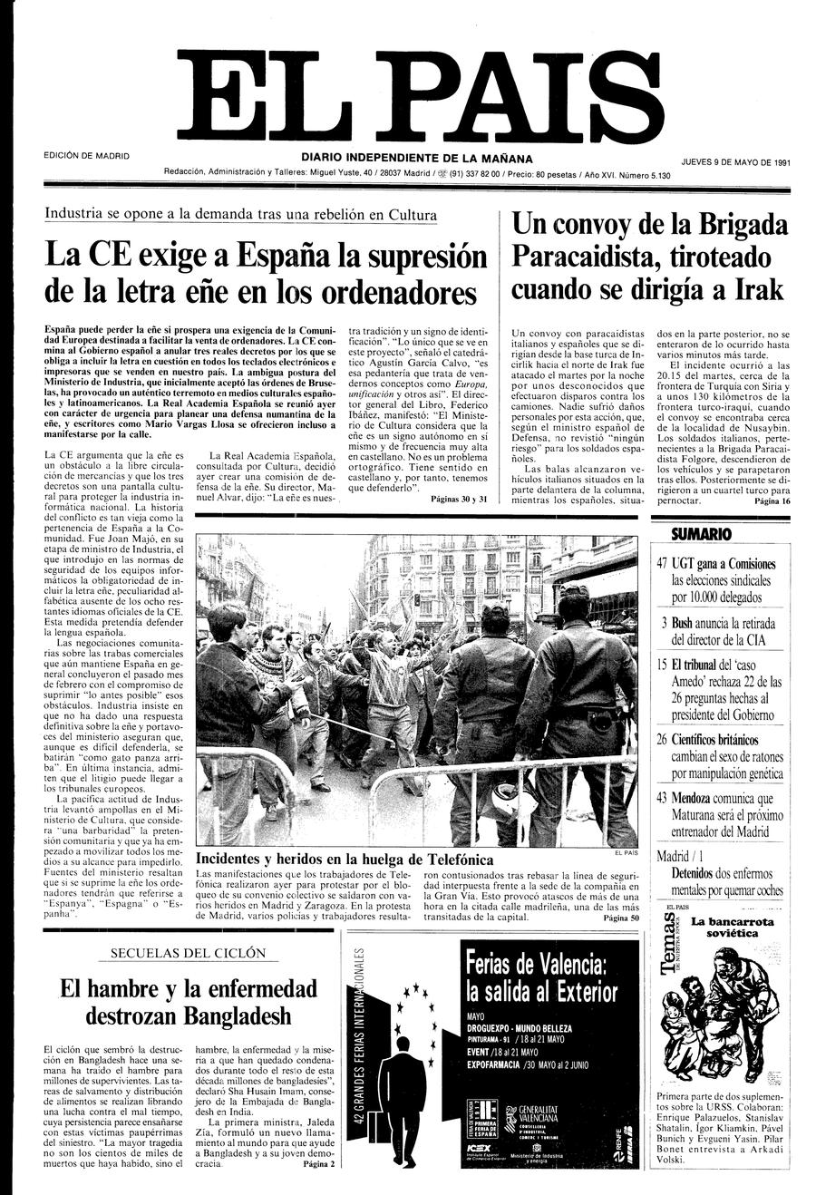 9 de Mayo de 1991
