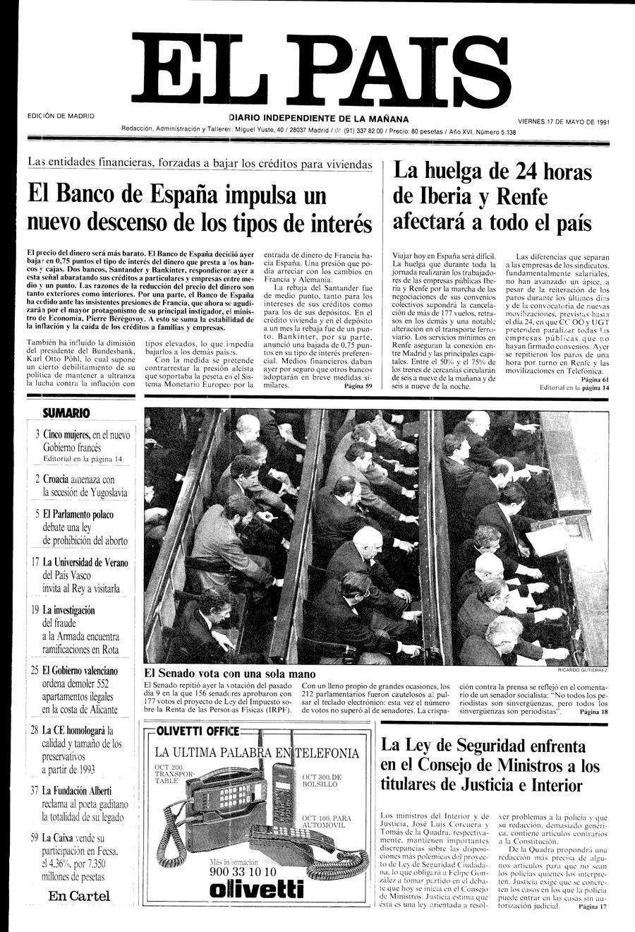 17 de Mayo de 1991