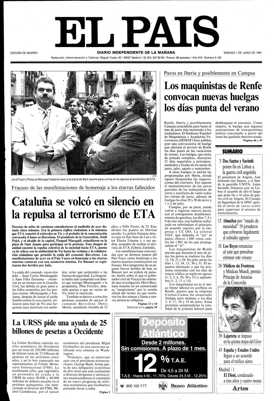 1 de Junio de 1991