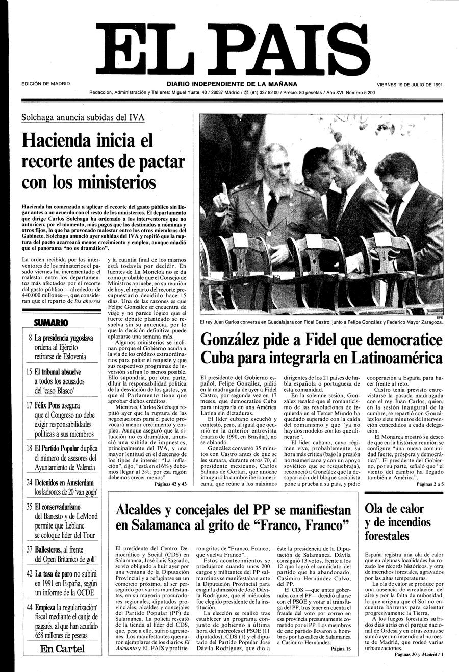 19 de Julio de 1991