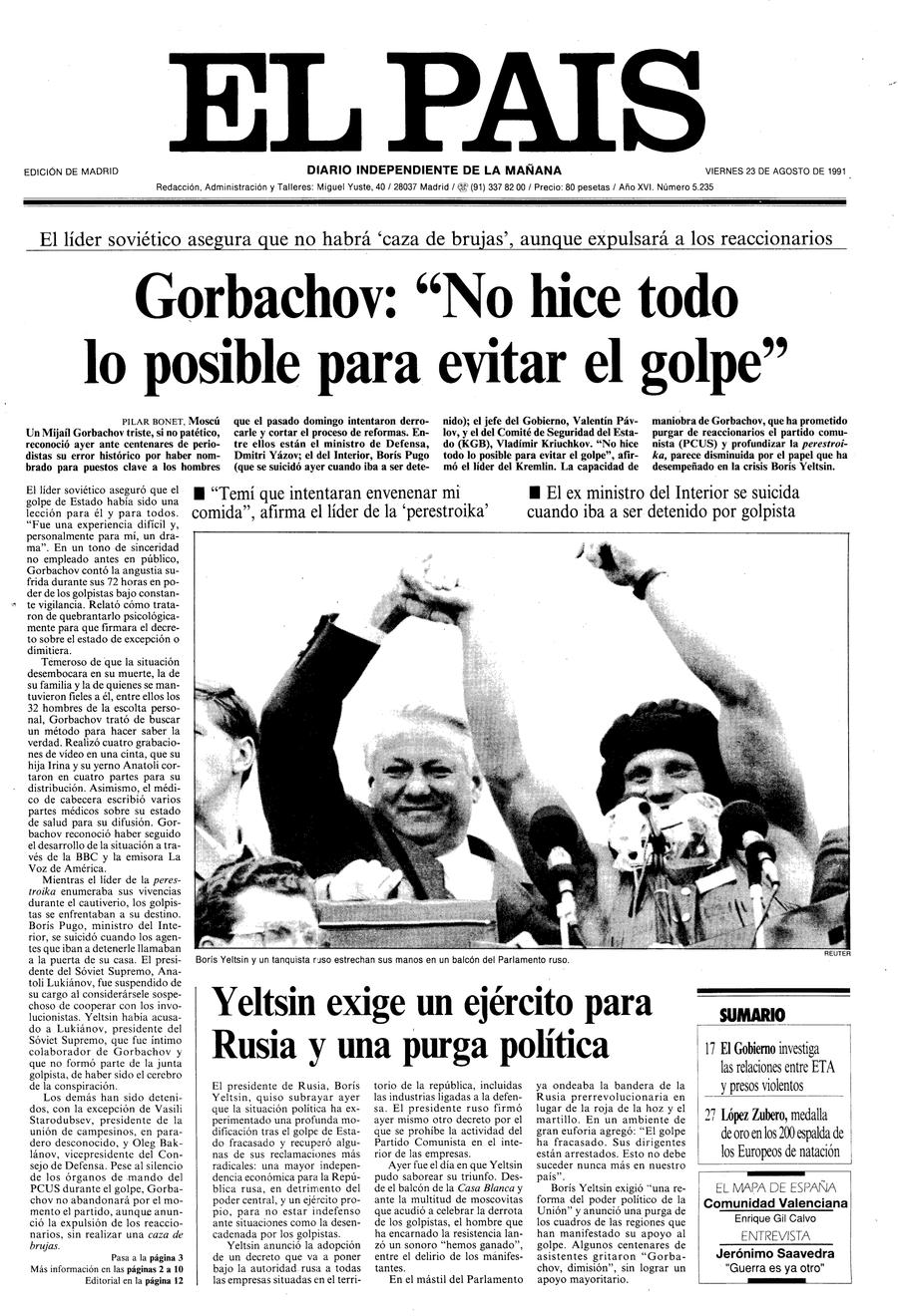 23 de Agosto de 1991