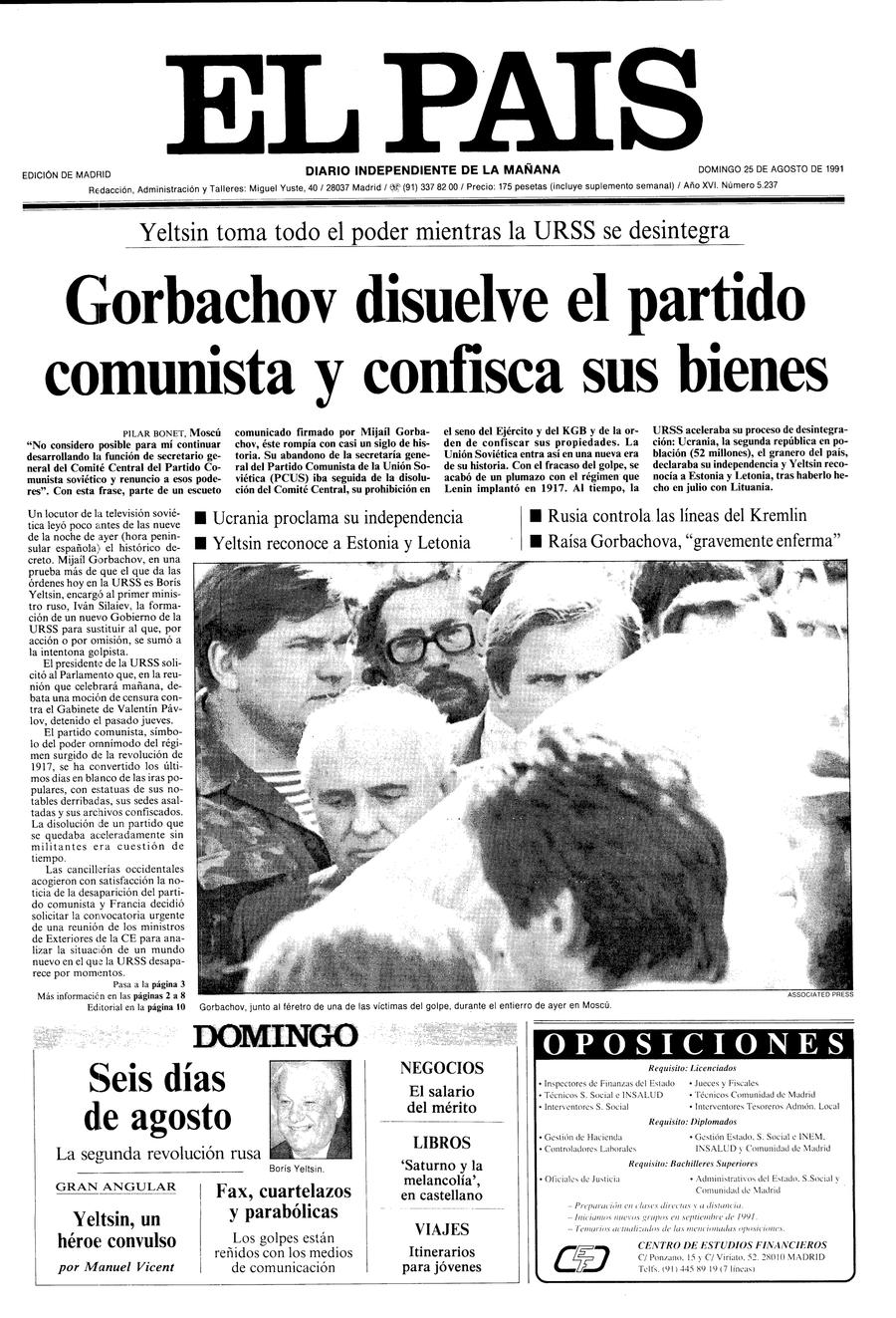 25 de Agosto de 1991
