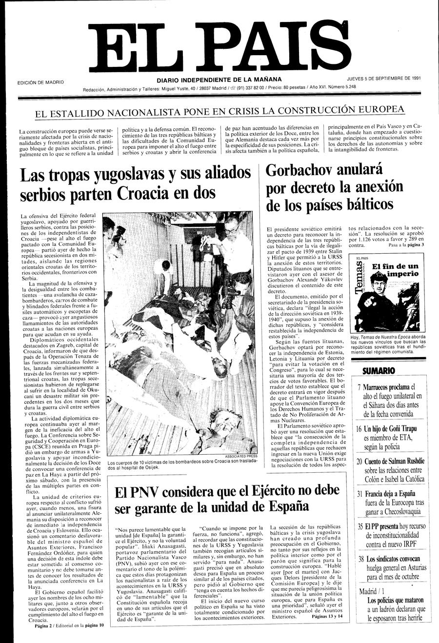 5 de Septiembre de 1991