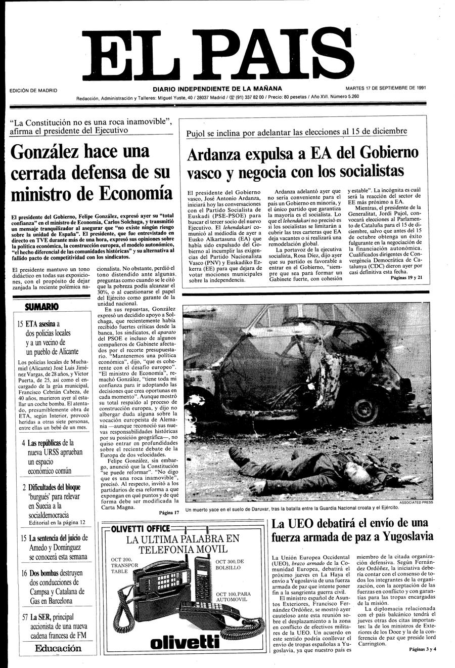 17 de Septiembre de 1991