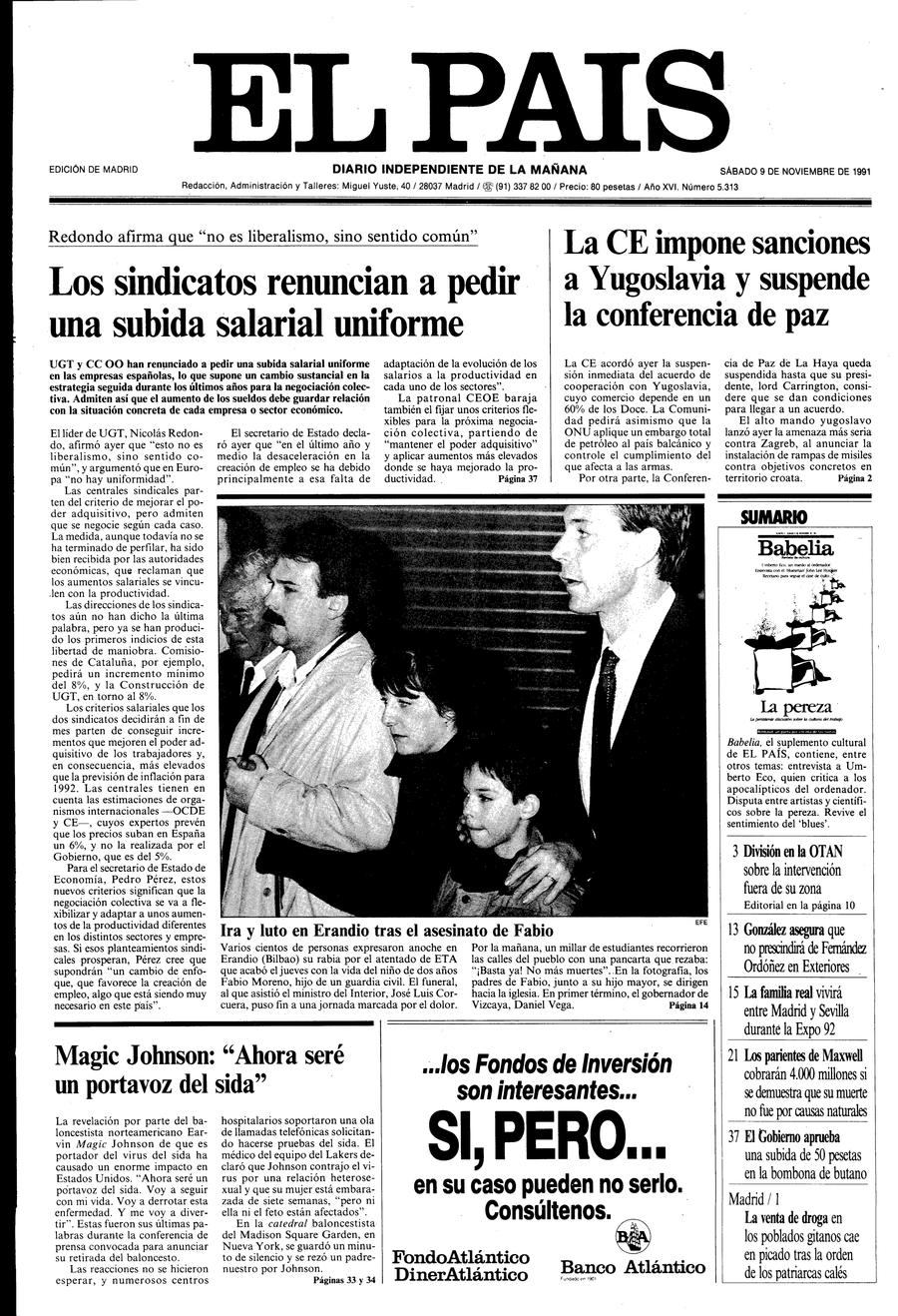 9 de Noviembre de 1991