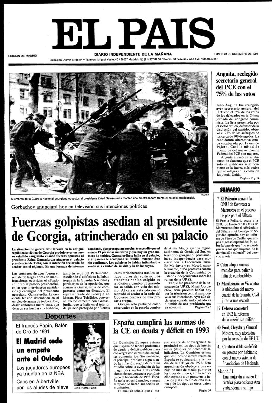 23 de Diciembre de 1991