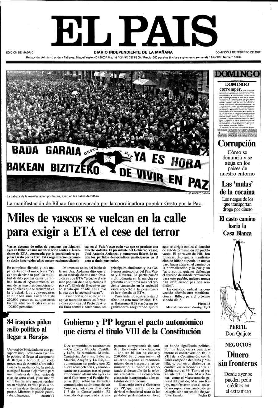 2 febrero 1992