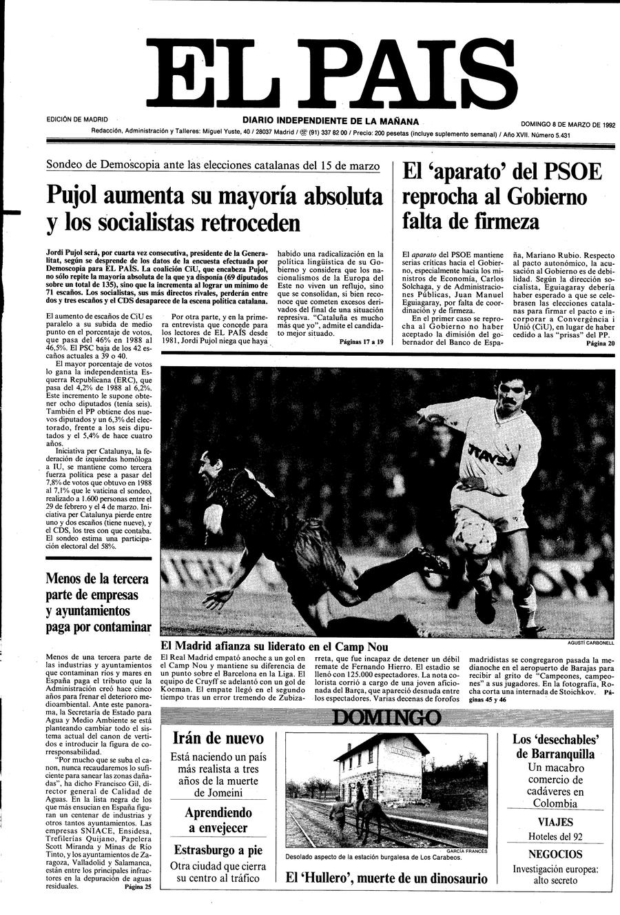 8 de Marzo de 1992