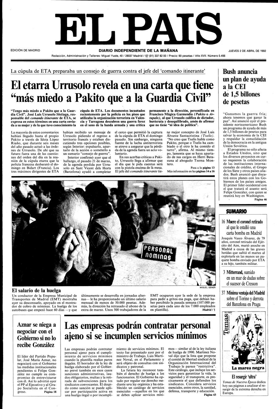 2 de Abril de 1992
