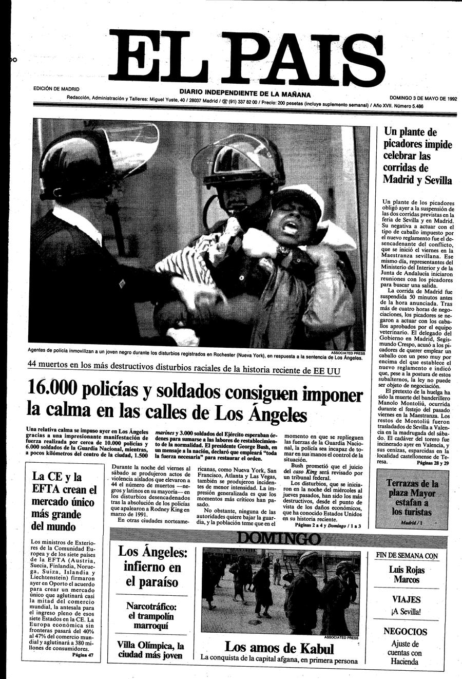 3 de Mayo de 1992