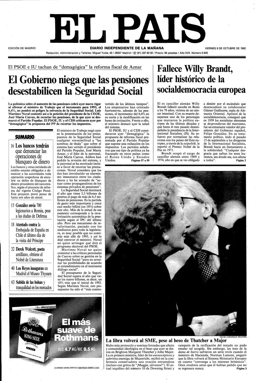 9 de Octubre de 1992
