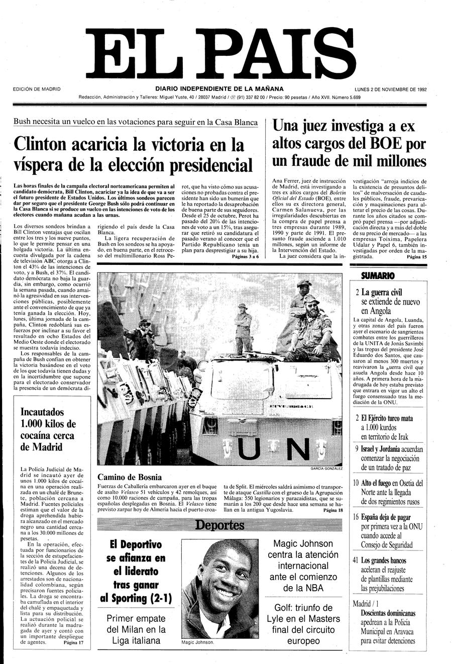 2 de Noviembre de 1992