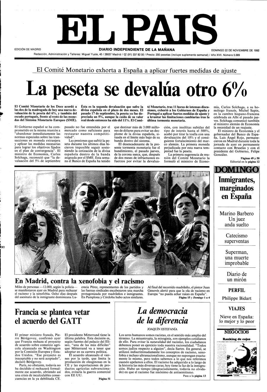 22 de Noviembre de 1992
