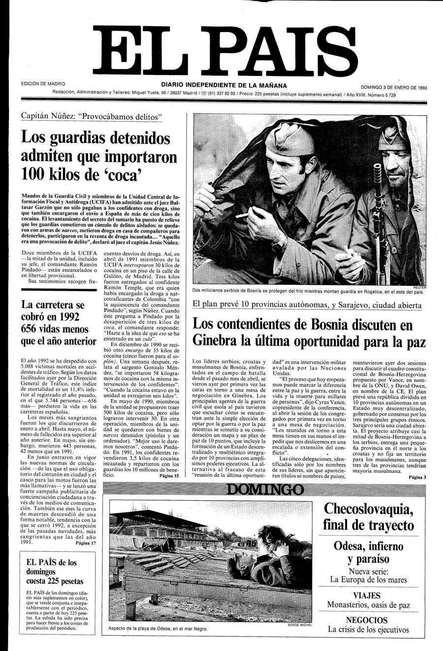 3 enero 1993