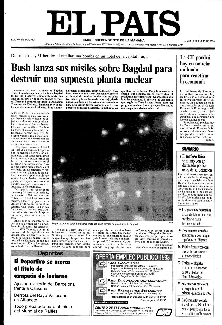 18 enero 1993