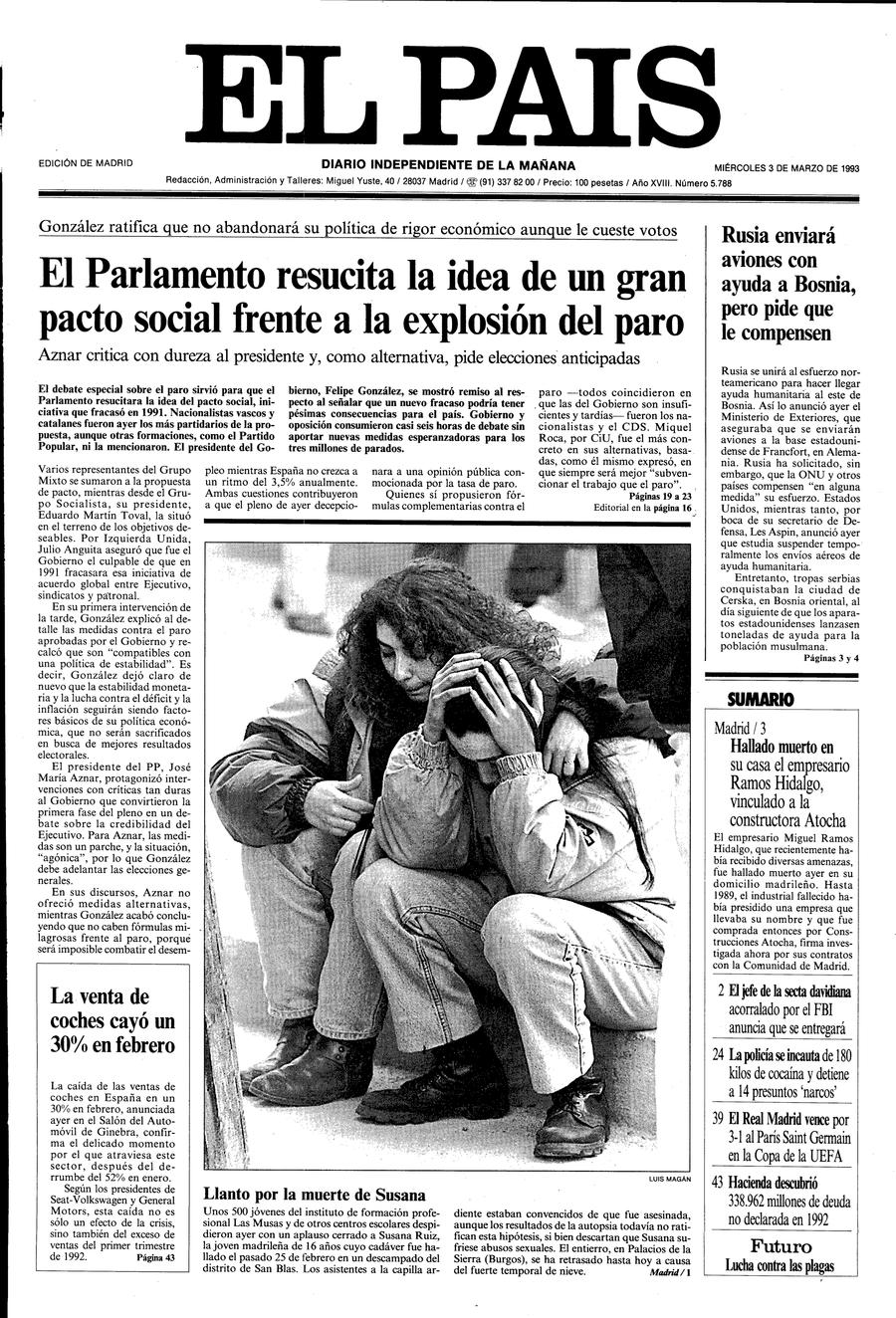 3 de Marzo de 1993
