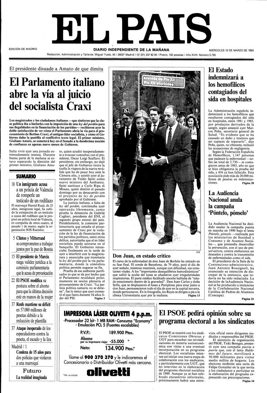 10 de Marzo de 1993