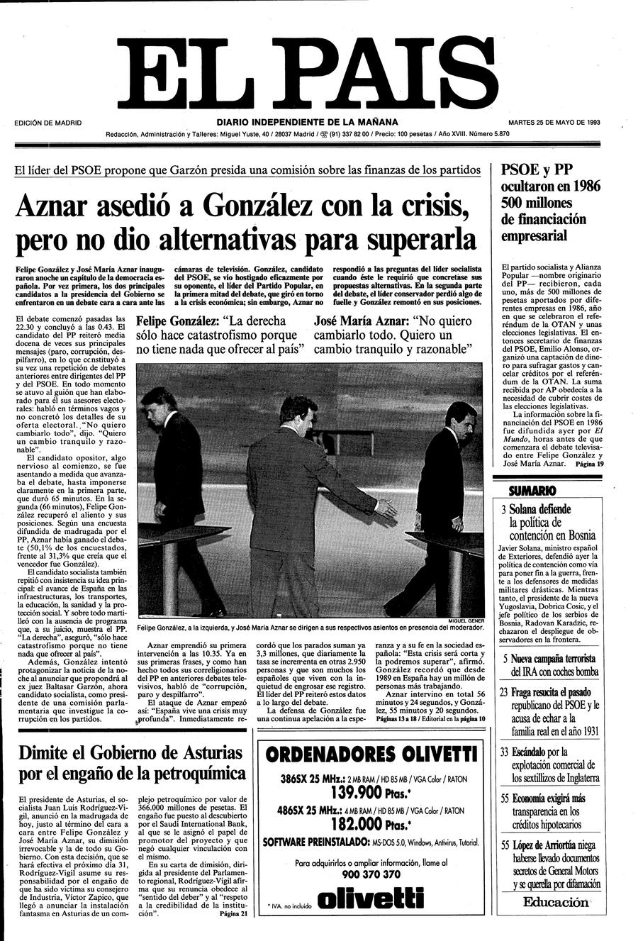 25 de Mayo de 1993