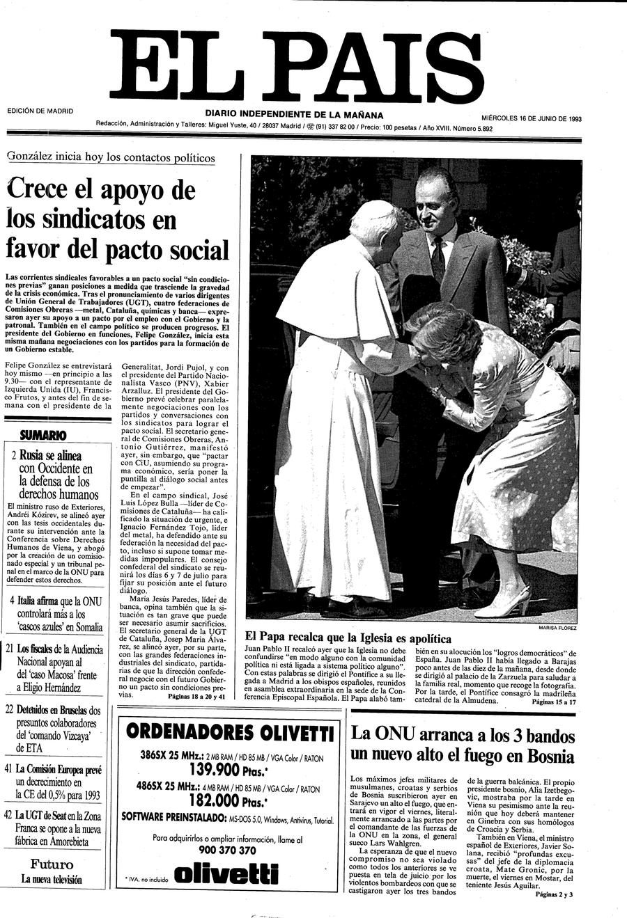 16 de Junio de 1993